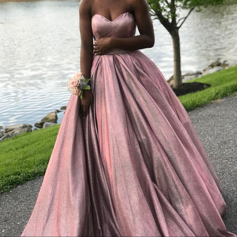 Sherri Hill Dresses | Sherri Hill Ballgown 52959 purple/pink corset prom dress